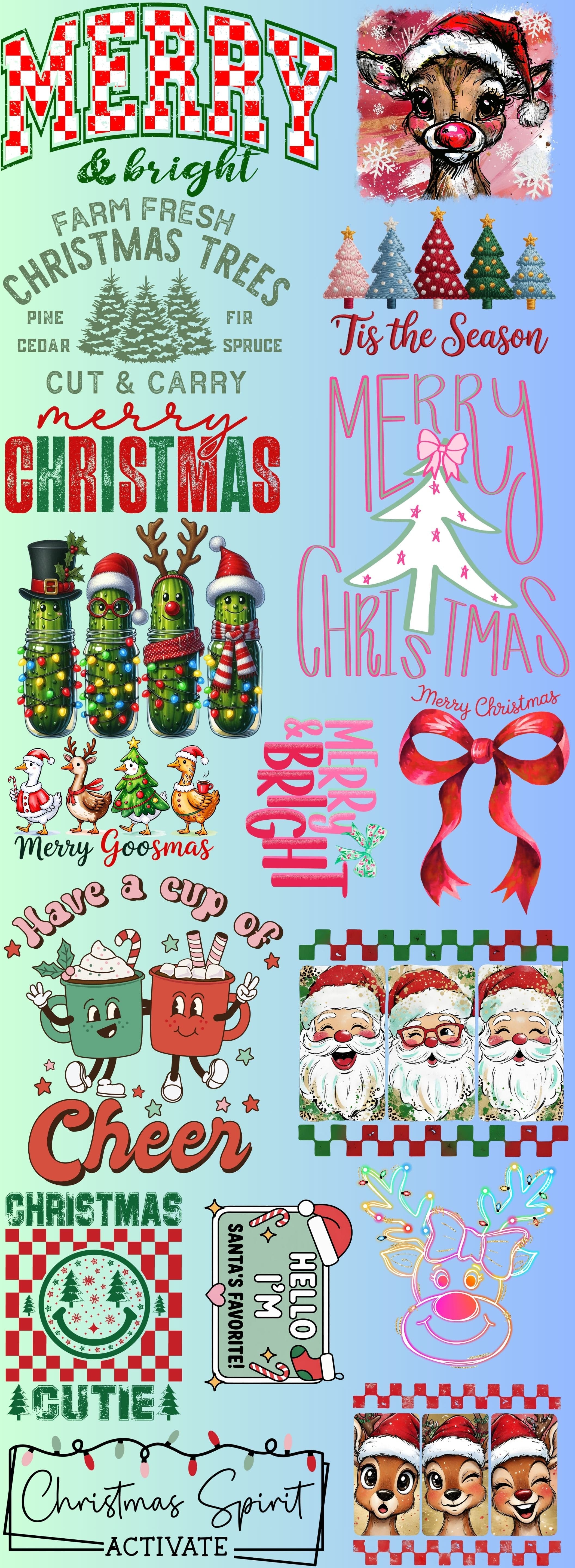 All Pre-Made Gang Sheets