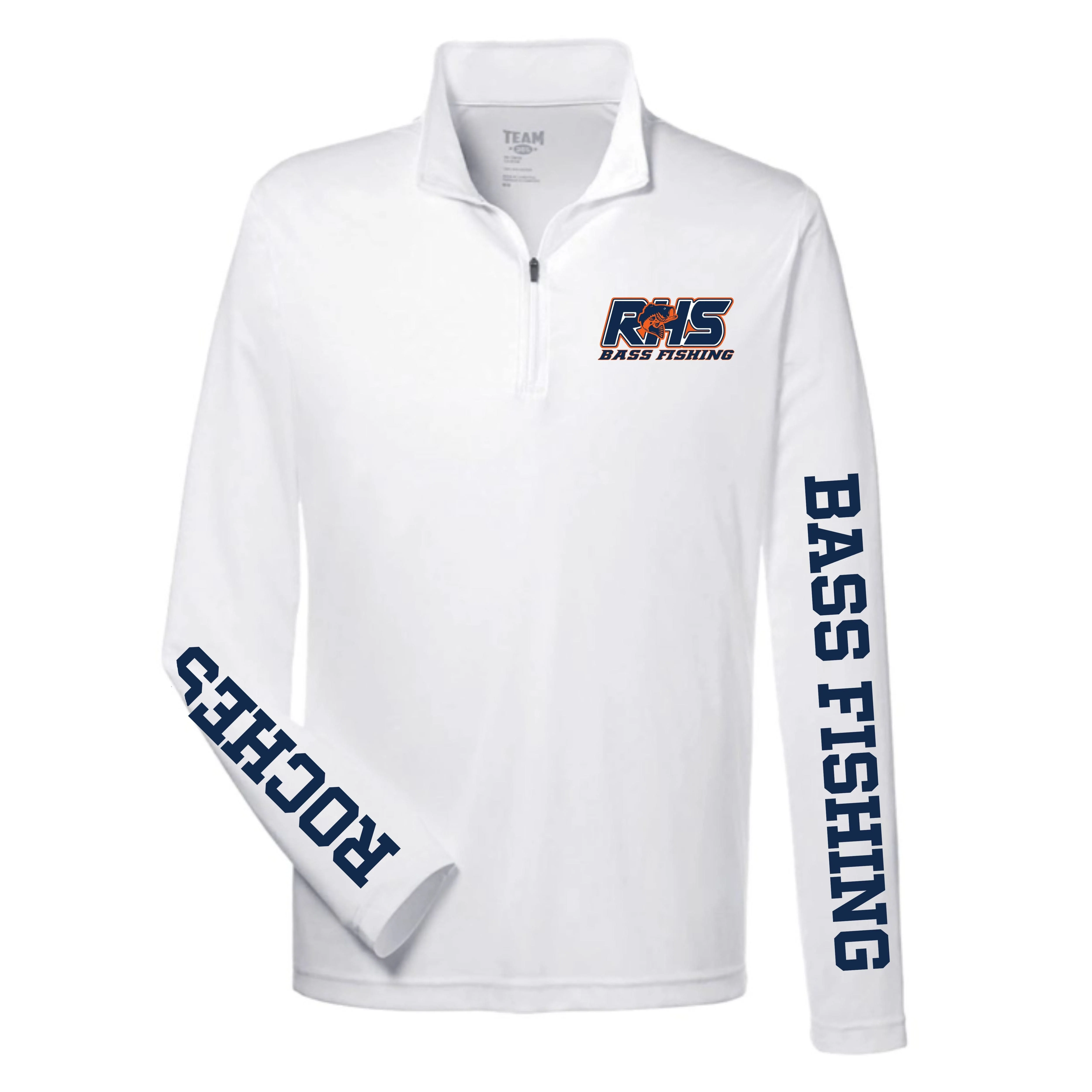 RHS Bass Fishing Performance 1/4 Zip - TS035 - Image 3