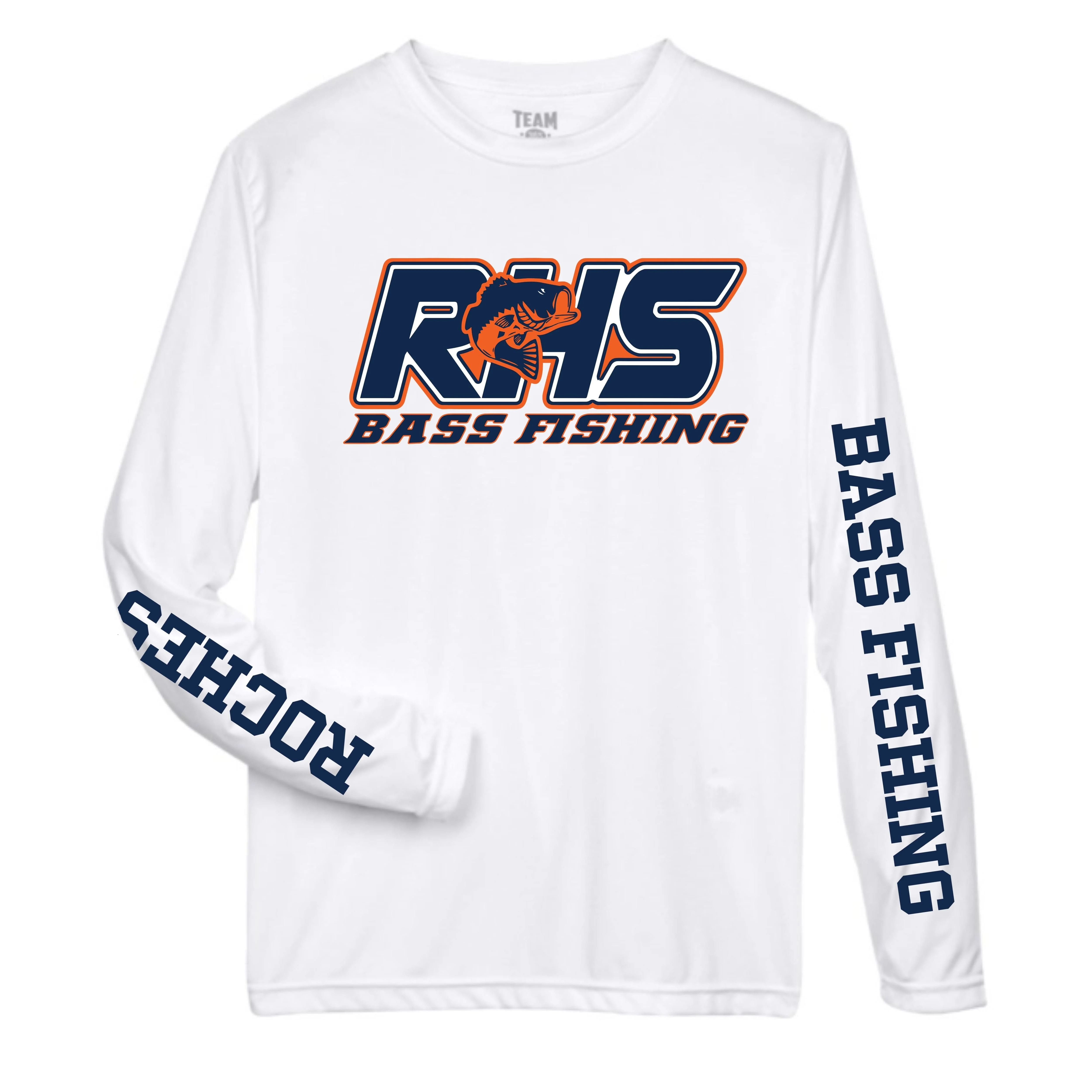 RHS Bass Fishing Performance Long Sleeve T-Shirt - TS035 - Image 3