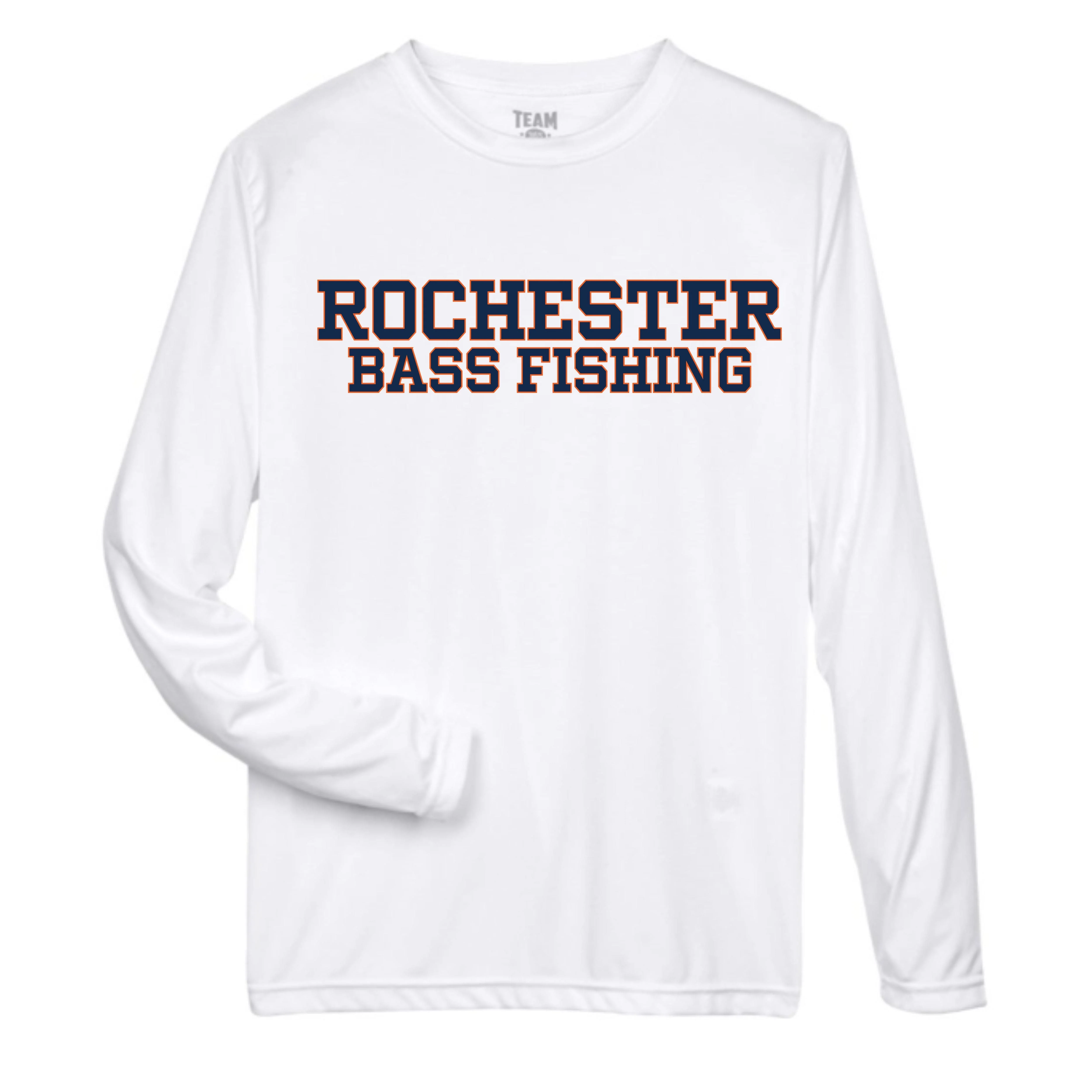 Rochester Bass Fishing Performance Long Sleeve T-Shirt - TS035 - Image 3